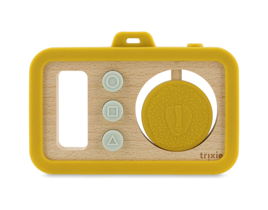 Appareil Photo en Silicone et Bois - Mr Lion - Dès la naissance