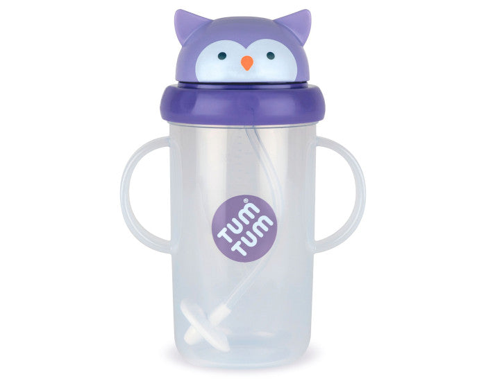 Grande Tasse Anti-Fuite avec Paille Lestée - 300 ml - Dès 6 mois