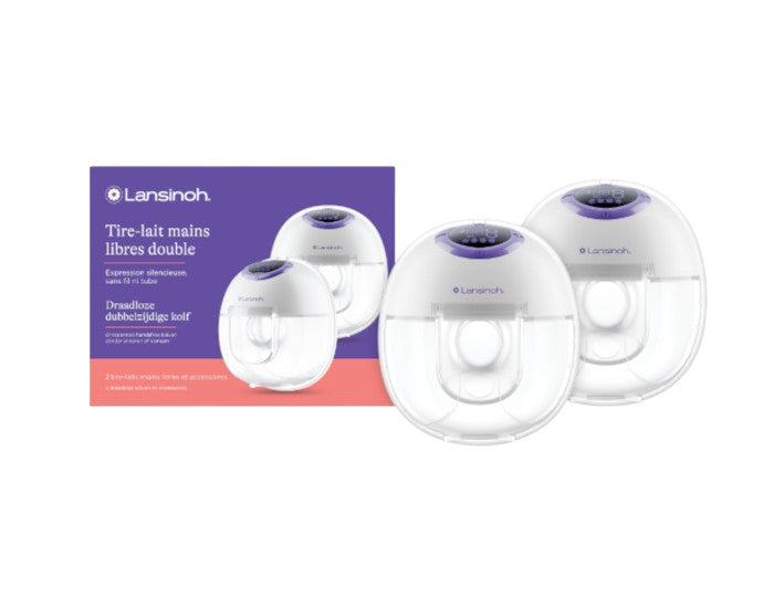 Tire-Lait Mains Libres Double