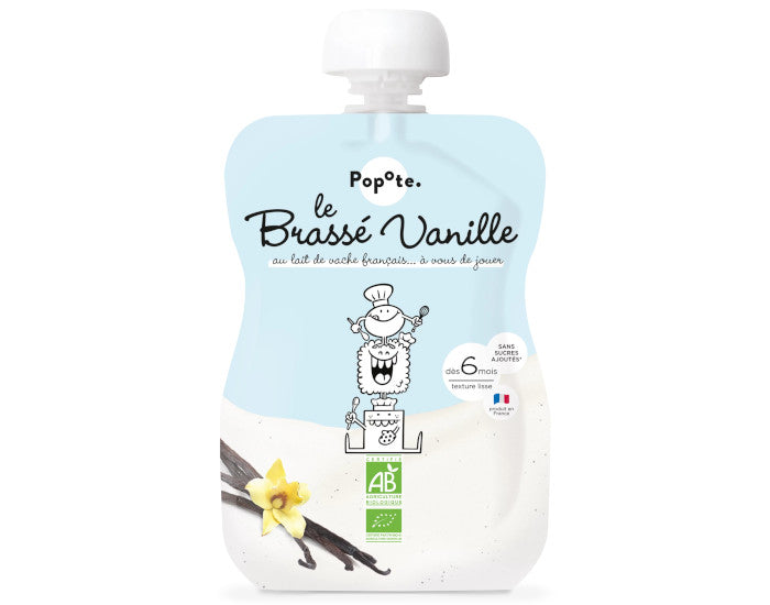 Gourde Brassé Vanille - 100g - Dès 6 mois
