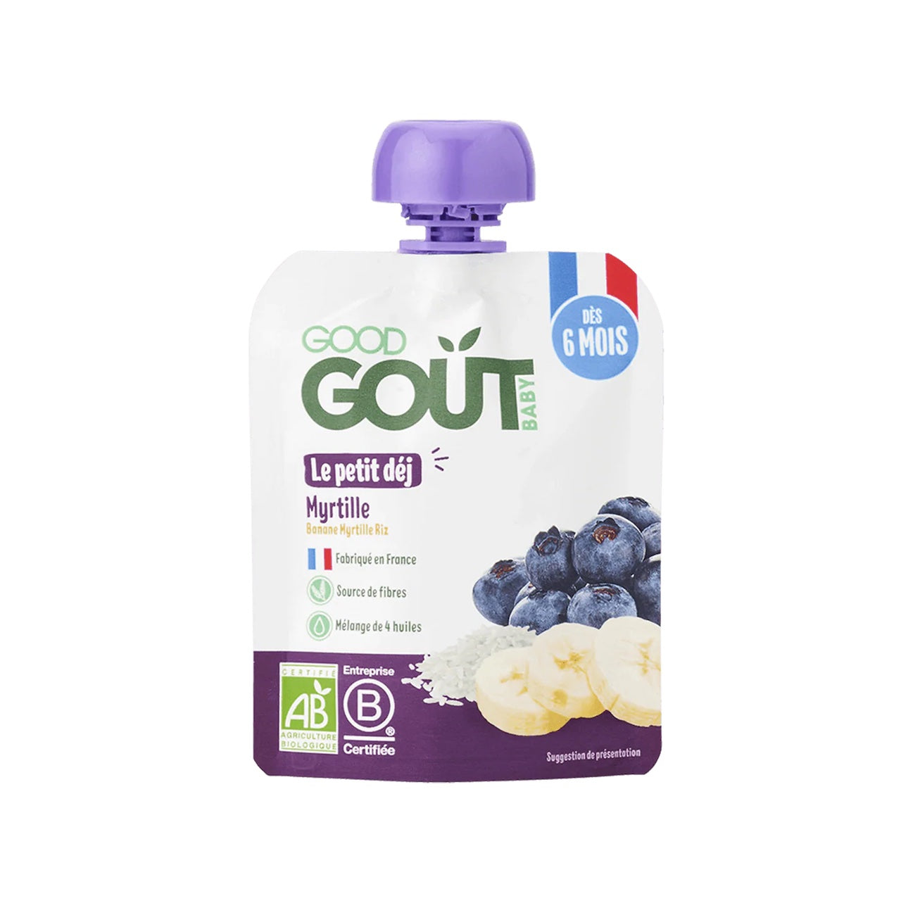 Le Petit Déj Myrtille 70 g – Dès 6 mois