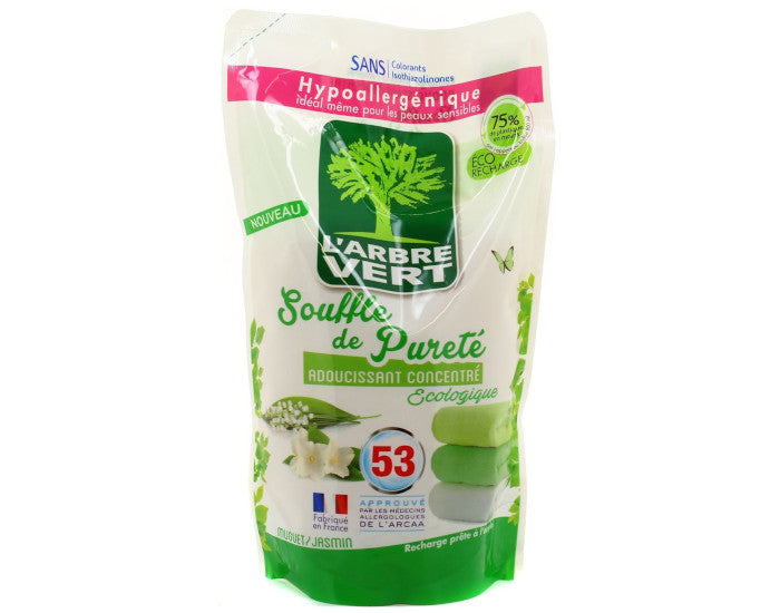 Adoucissant Souffle de Pureté - 53 Lavages - 800 ml