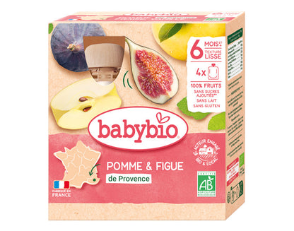 Gourdes - 4x90g - Dès 6 mois