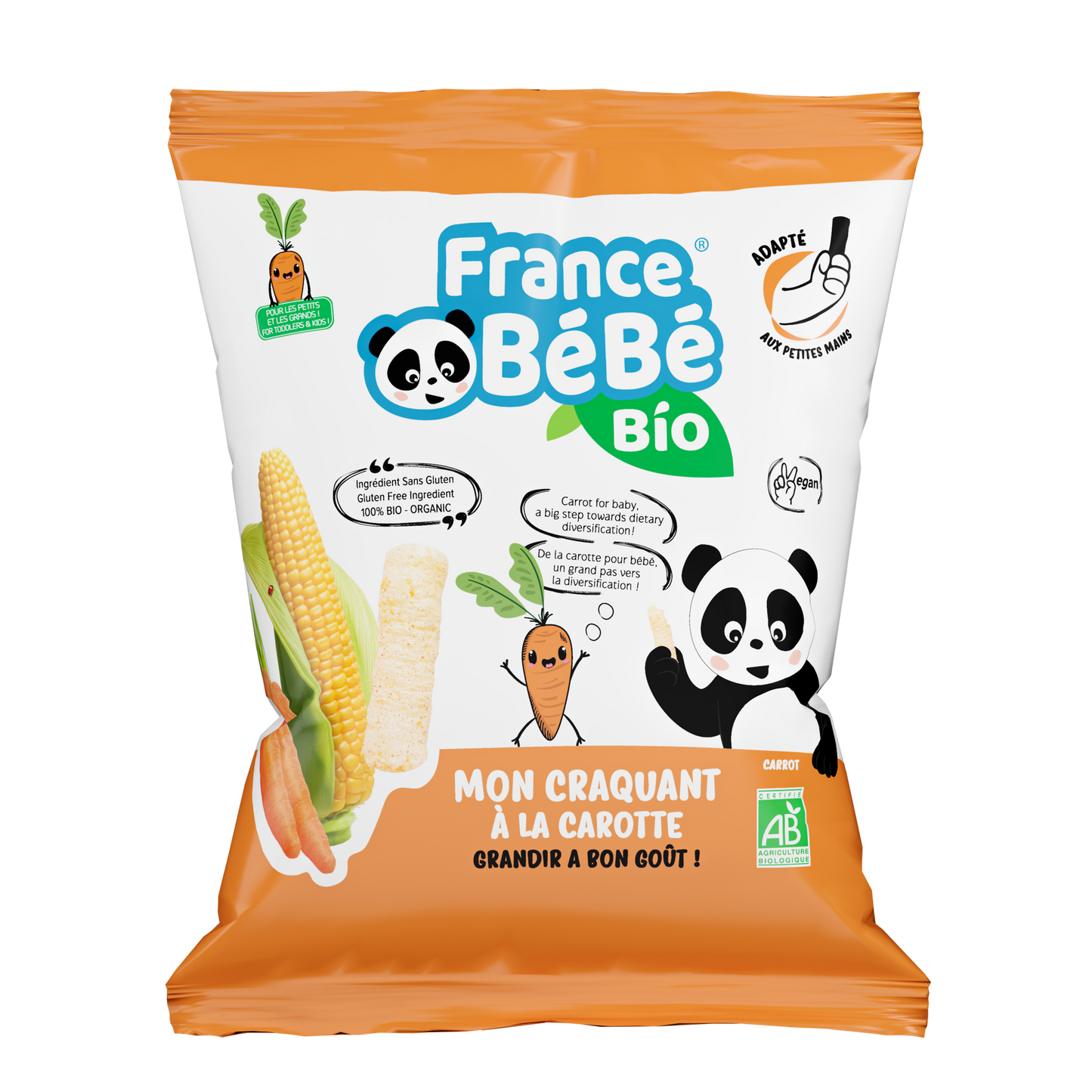 Biscuit Mon Craquant Maïs - Dès 7 mois - 20g