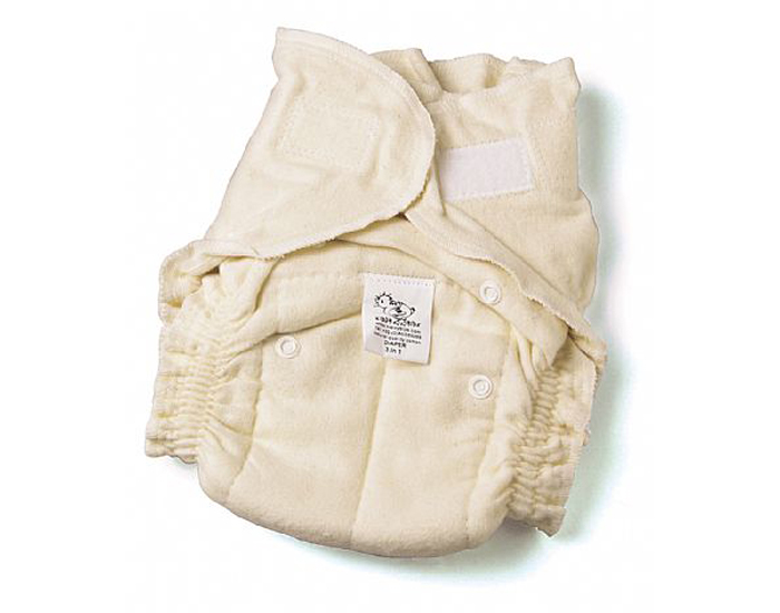 KIDDYBIPS Couche Lavable 3 en 1 - 3-15 kg - Velcros