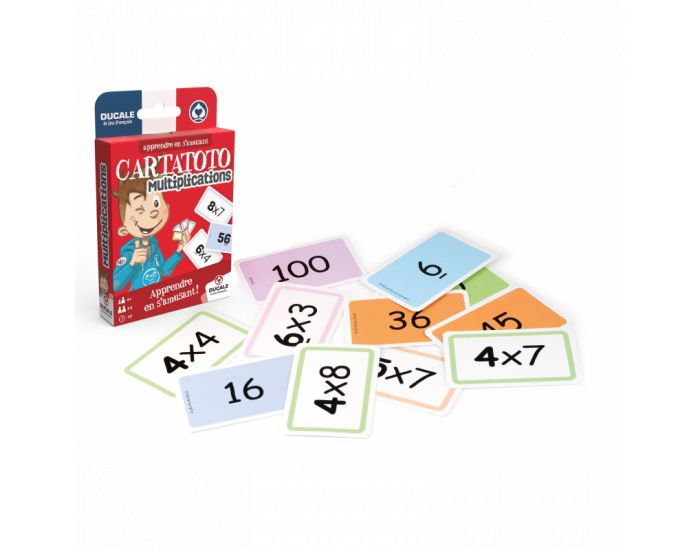 PIXIE GAMES Cartatoto Multiplications - Ds 6 Ans 