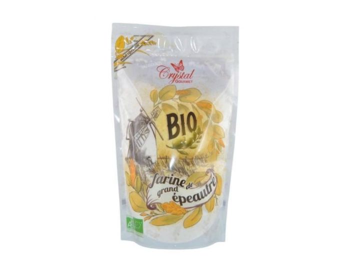 CRYSTAL GOURMET Farine de Grand Epeautre Bio - 500 g