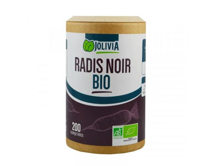 JOLIVIA Radis noir Bio - 200 comprims 400 mg