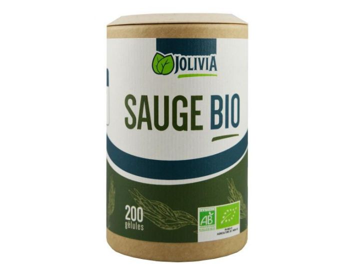 JOLIVIA Sauge Bio - 200 glules de 190 mg