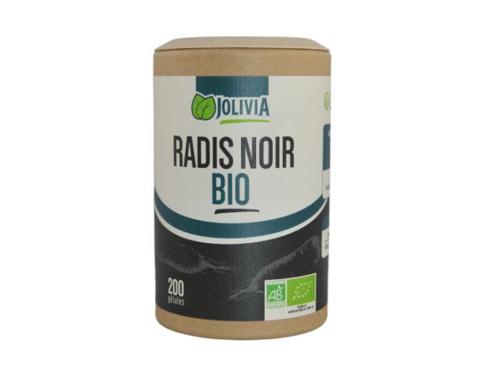 JOLIVIA Radis Noir Bio - 200 glules vgtales de 270 mg
