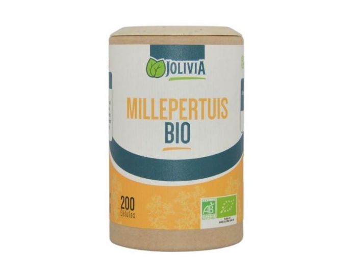 JOLIVIA Millepertuis Bio - 200 glules vgtales de 250 mg