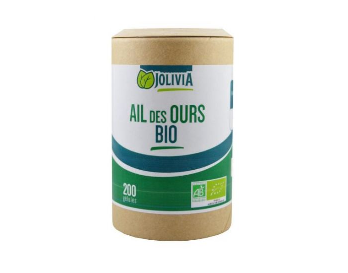 JOLIVIA Ail des ours Bio - 200 g�lules v�g�tales de 280 mg