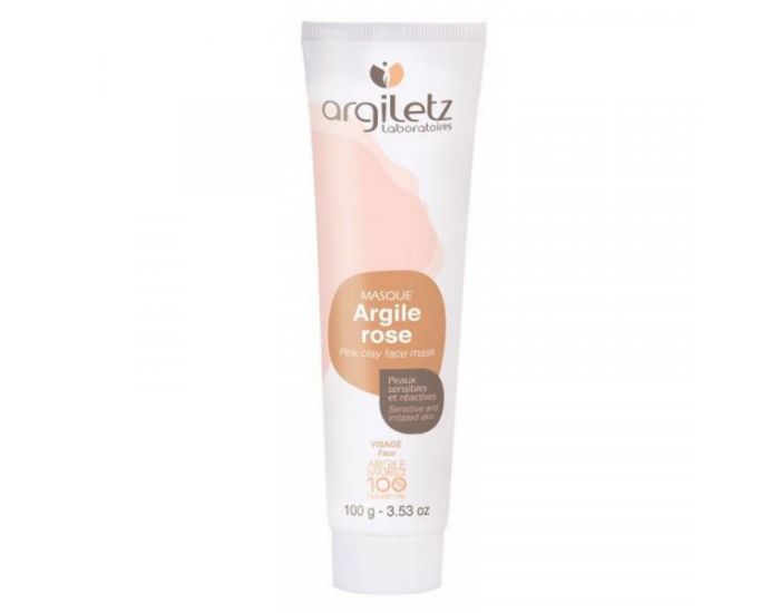 ARGILETZ Masque Argile Rose 100 % naturelle - 100 g