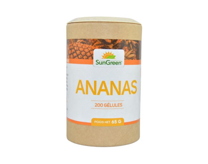 SUNGREEN Tige ananas - 200 glules de 250 mg