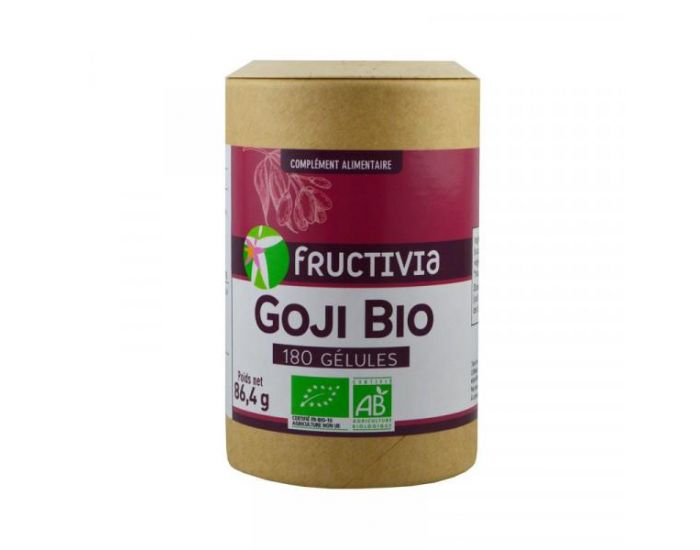 FRUCTIVIA Goji Bio - 180 glules vgtales de 375 mg