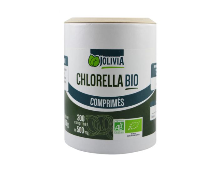 JOLIVIA Chlorella Bio - 300 Comprims de 500 mg