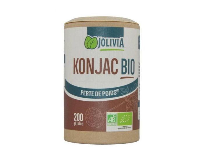 JOLIVIA Konjac Bio - 200 glules vgtales de 410 mg