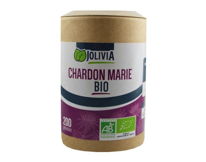 JOLIVIA Chardon Marie Bio - 200 glules vgtales de 300 mg