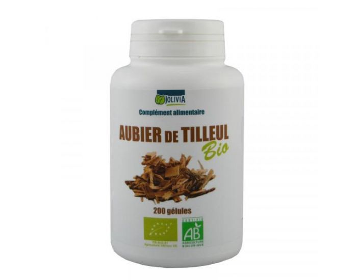 JOLIVIA Aubier de Tilleul Bio - 200 gélules de 250 mg