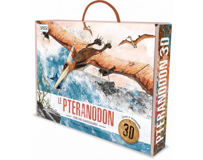 SASSI JUNIOR Le Ptnarodon - Livre 3D - Ds 6 Ans 