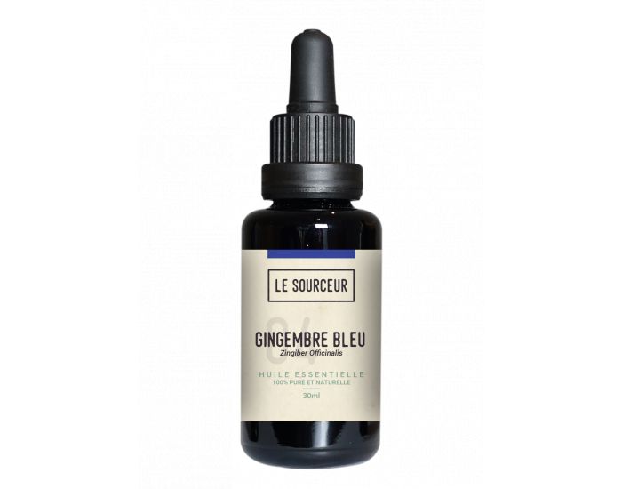 LE SOURCEUR Huile Essentielle de Gingembre Bleu
