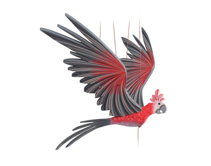 FAIR MOMS Mobile Artisanal Issu Du Commerce �quitable - Cacatoes Rosalbin