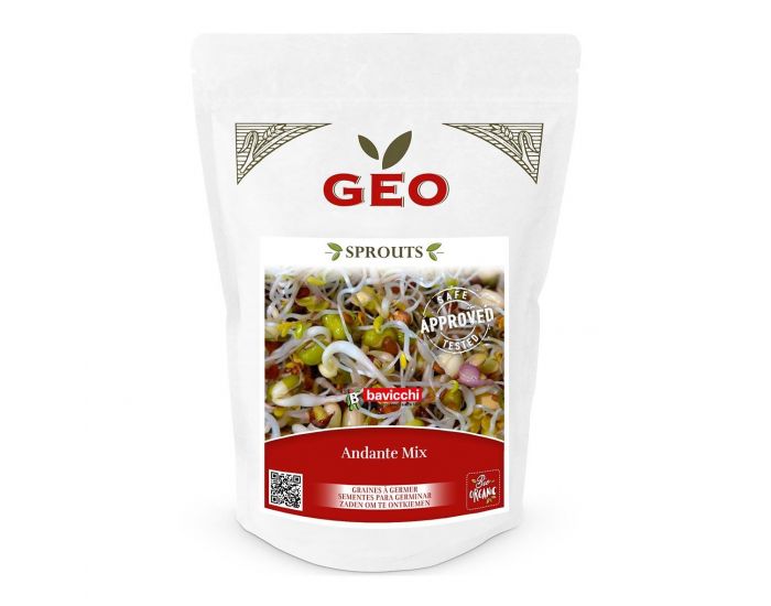 GEO Mix Andante - Graines germer bio - 400g