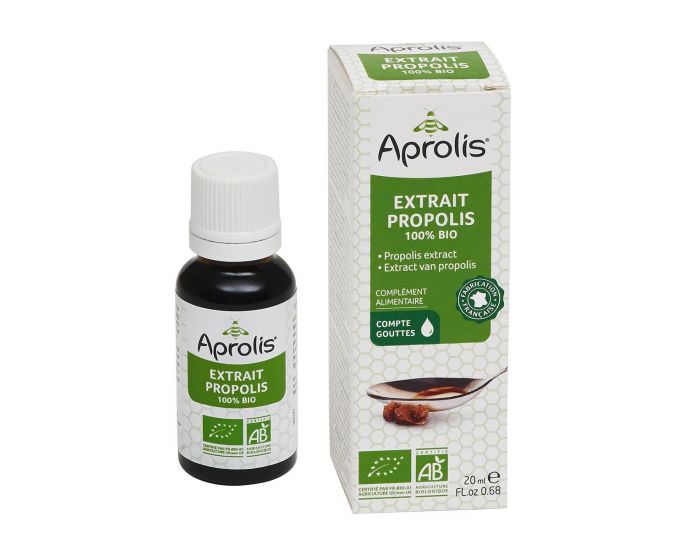 APROLIS Extrait de Propolis 100% Bio - 20ml