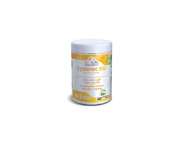 BE-LIFE Cystnac 600 : acide amin soufr  - 60 glules