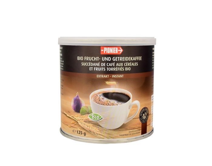 PIONIER Succ�dan� De Caf� Soluble Bio  (Aux C�r�ales-Fruits-Chicor�e ) 