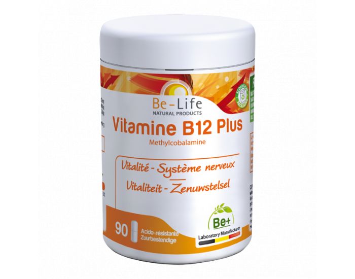 BE-LIFE Vitamines B12 PLUS - 90 glules