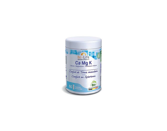 BE-LIFE CaMgK (calcium-magnsium- potassium)  - 60 glules