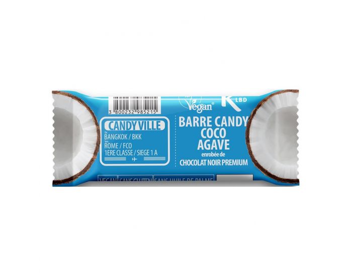 CANDY VILLE Barre Candy Coco Agave Bio - 50g