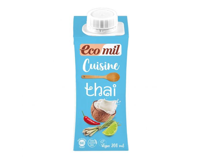 ECOMIL Crème Cuisine Thaï Bio - 200ml