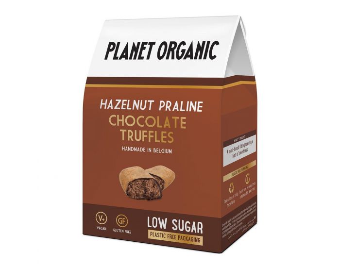 PLANET ORGANIC Truffes Chocolates Noisette Bio - 80g
