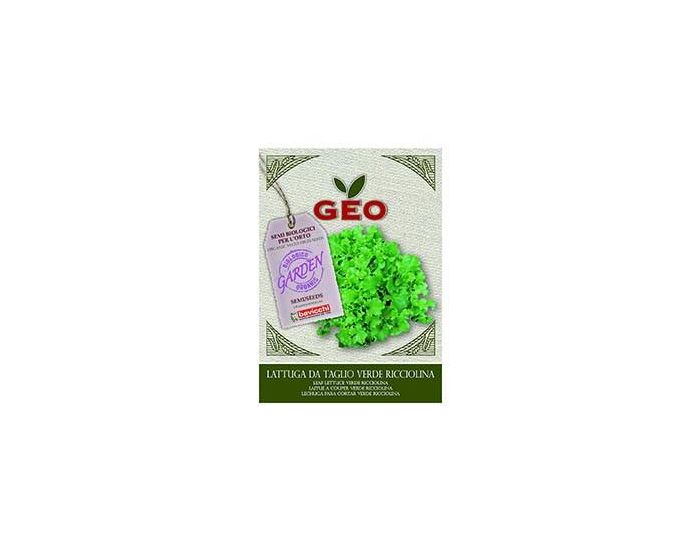 GEO Semences Pour Laitue ACouper Verde Ricciolina Bio - 6g