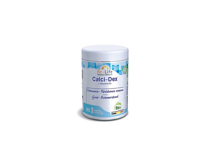 BE-LIFE Calci-dex +Vit D3 - 90 glules
