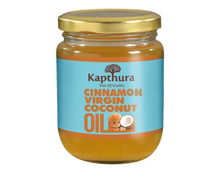 KAPTHURA Huile De Coco Infus�e A La Cannelle Bio 200 ml
