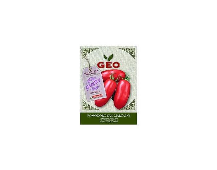 GEO Semences Pour Tomate San Marzano 3 Bio - 1g