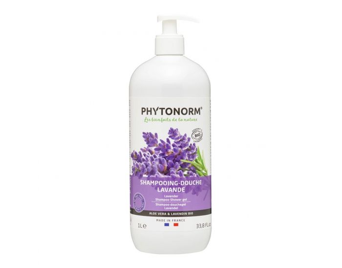 PHYTONORM Shampooing-Douche Lavande Bio - 1L