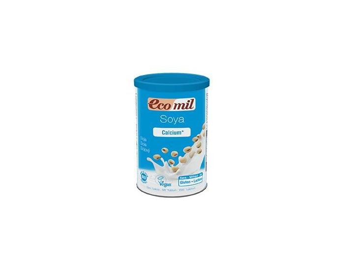 ECOMIL Boisson Soja-Calcium Instantan�e Original Bio - 400g