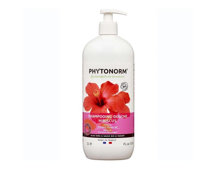 PHYTONORM Shampooing-Douche Hibiscus Bio - 1L