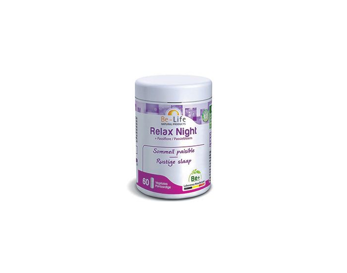 BE-LIFE Relax Night + passiflore - 60 glules