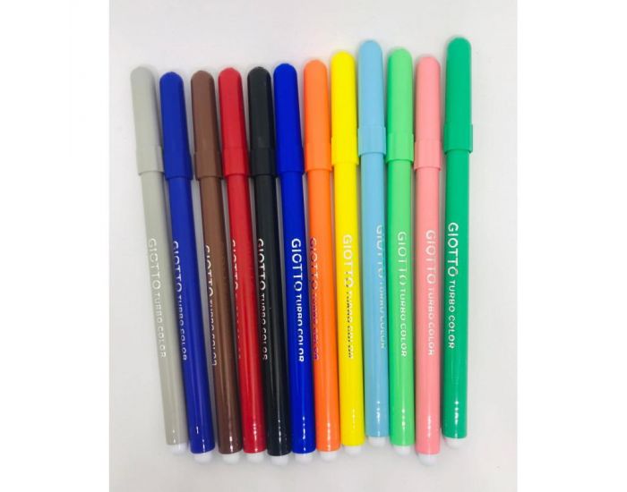 MA TERRE ET MOI Lot 12 Feutres Textile 100% Biod�gradable