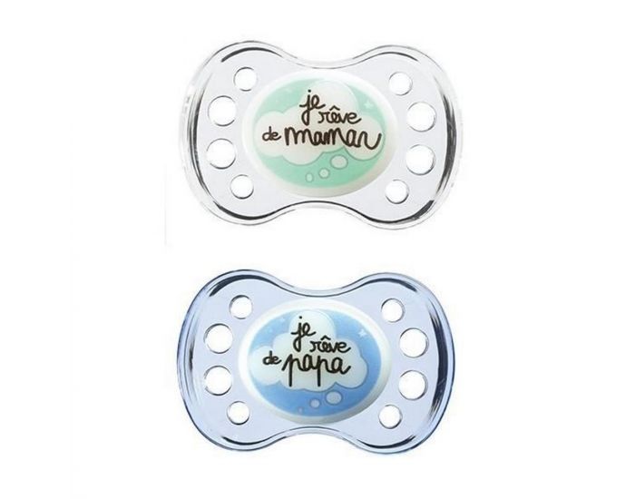 DODIE Sucette Anatomique Silicone Duo 