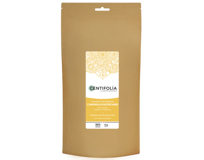 CENTIFOLIA Extrait de Plante Camomille Matricaire pour Cheveux Blonds - 50 g  