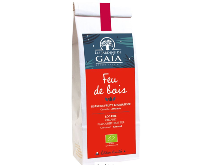 LES JARDINS DE GAIA Feu de Bois - Tisane de Fruits - Sachet 100 g