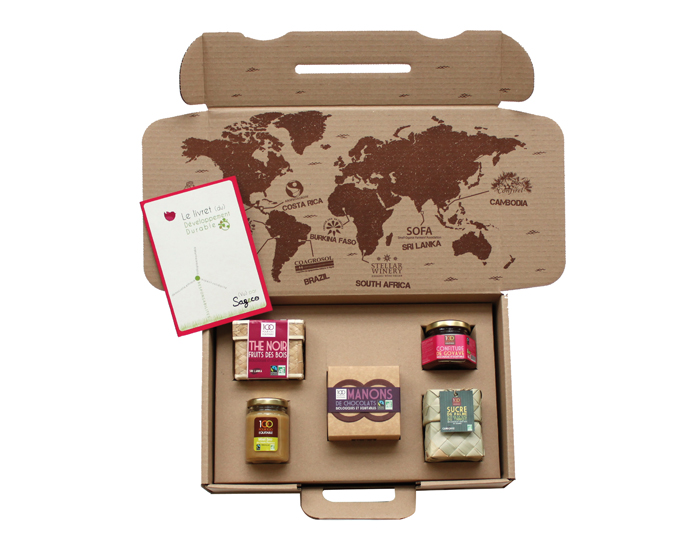 ETHIC GOURMAND Mallette Cadeau - Les D�couvertes Chocolat Bio et Equitable