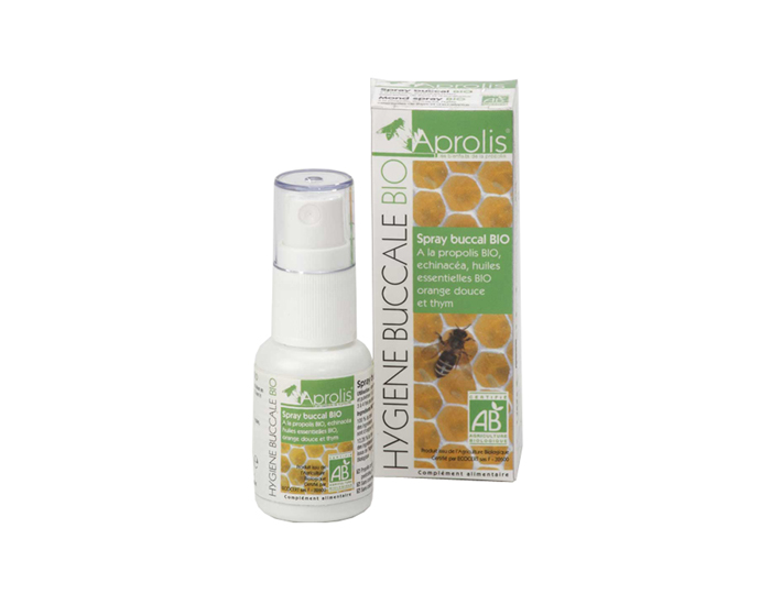 APROLIS Spray Buccal Bio Propolis et Huiles Essentielles Bio - 20 ml