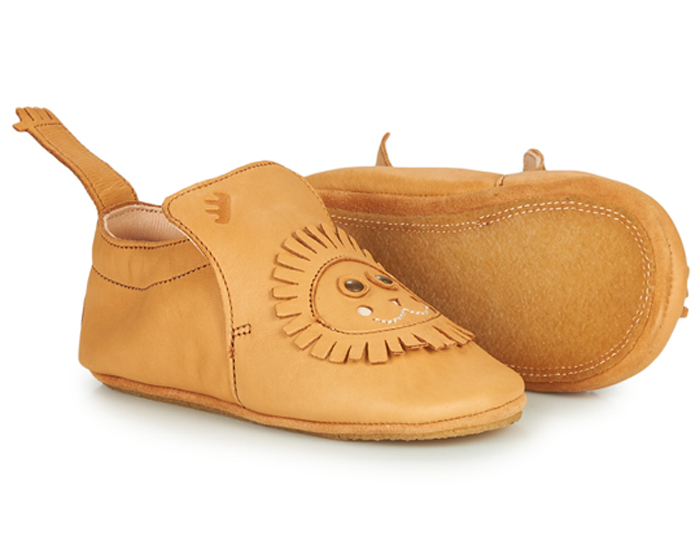 EASY PEASY Chaussons en Cuir Blublu Lion Oxy